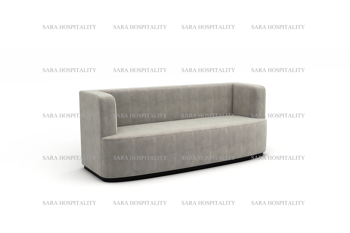 Modern Curved Lounge Sofa - Stylish and Comfortable - 1